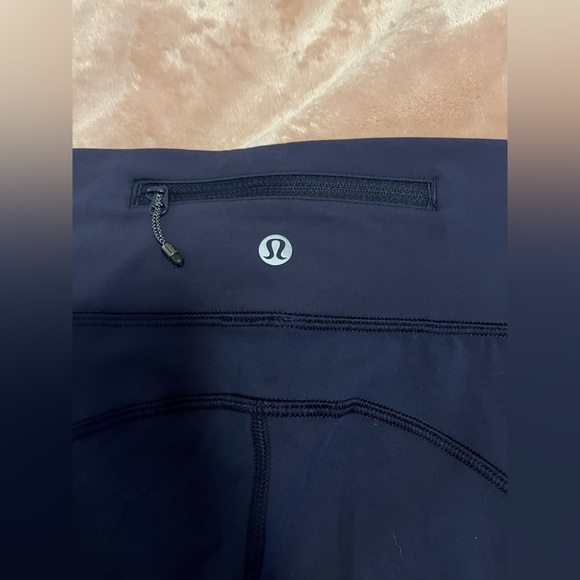 Lululemon Speed Tight Midnight Navy Pockets Luxtreme - Picture 12 of 14